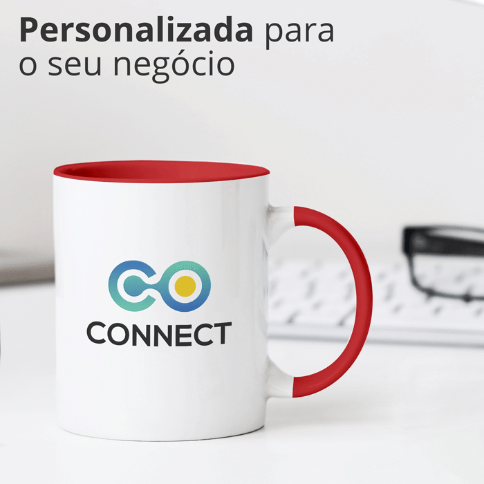 Caneca com Asa Colorida - Image 2